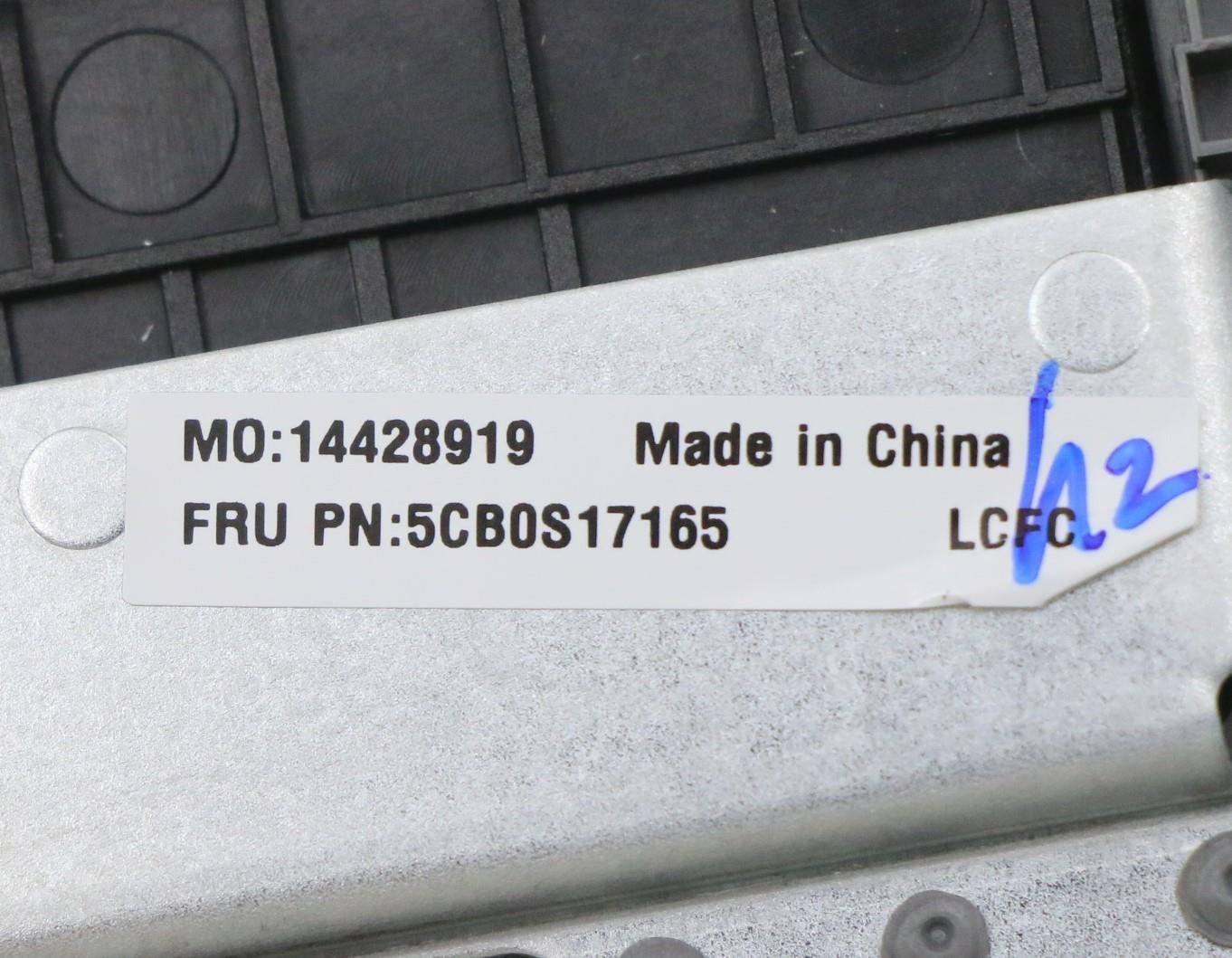 Lenovo Log Up Assy W/Kb Nfp P_Grey Nb - 5CB0S17165