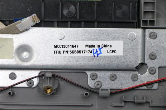 Lenovo Log Up Assy W/Kb Nfp P_Grey Nb - 5CB0S17174