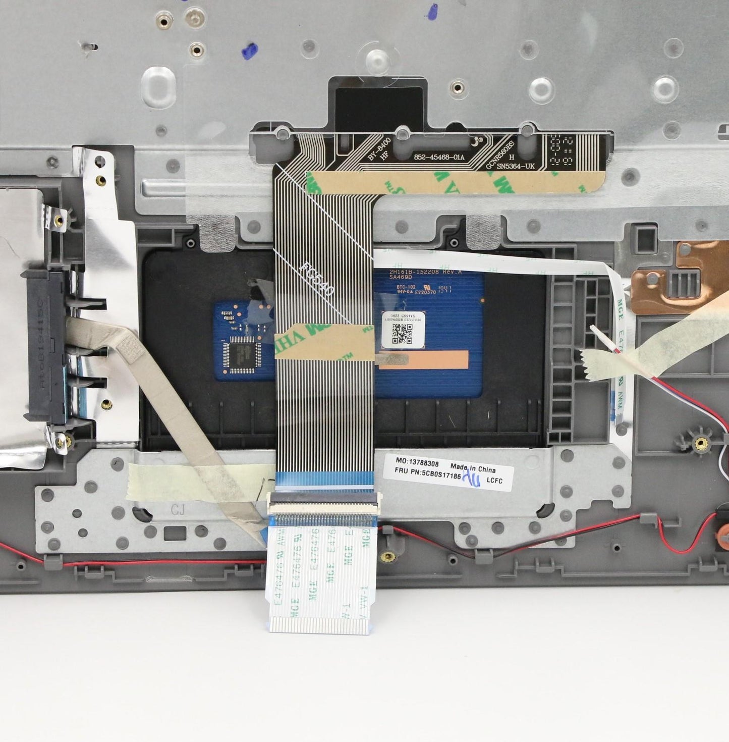 Lenovo Log Up Assy W/Kb Nfp P_Grey Nb - 5CB0S17186