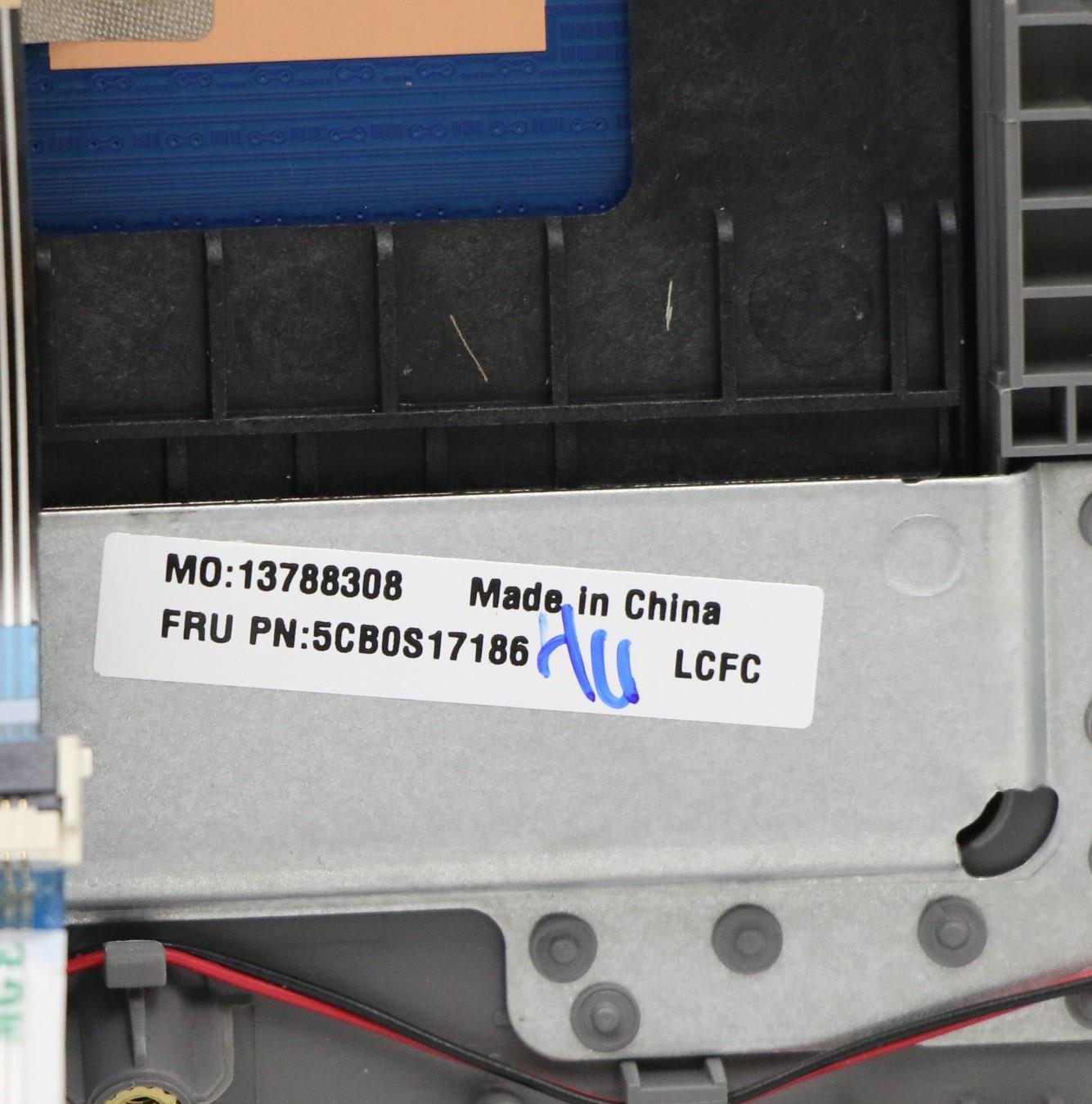Lenovo Log Up Assy W/Kb Nfp P_Grey Nb - 5CB0S17186