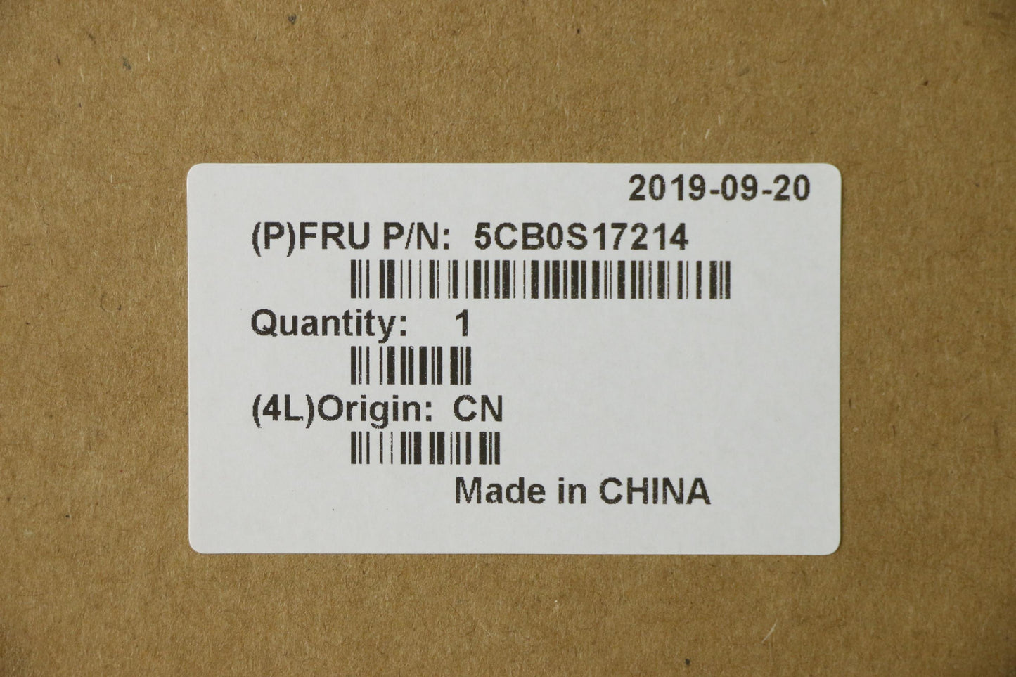 Lenovo Lcd Cover_Glass_Copper_300 - 5CB0S17214