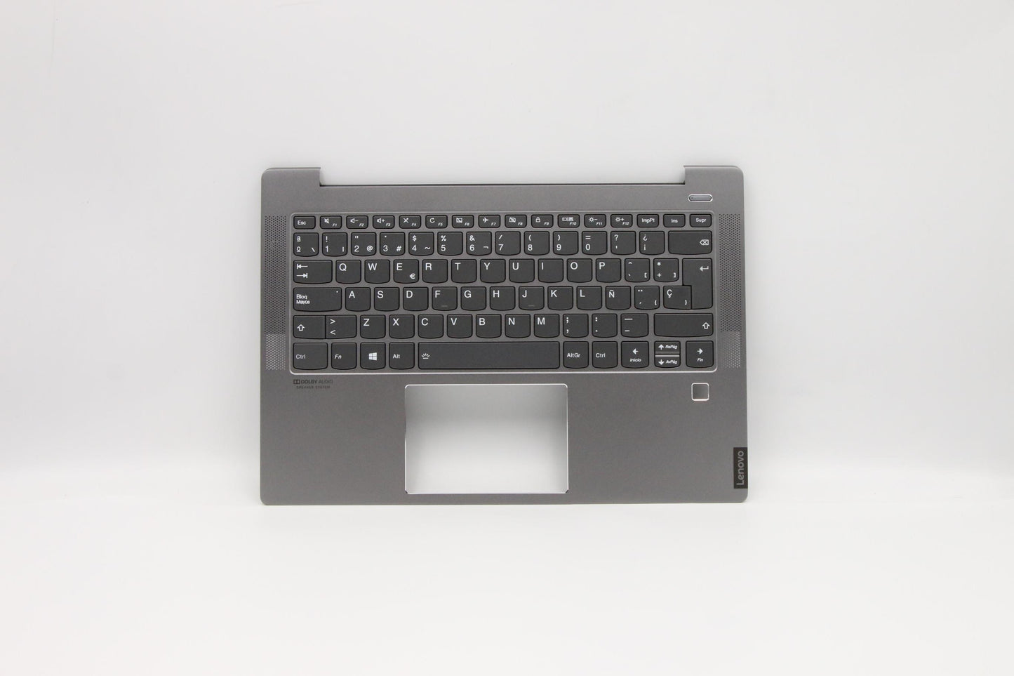 Lenovo Up Assy_Gry Fp W/Blkb Spn - 5CB0S17228