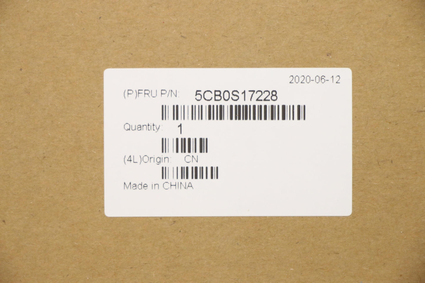Lenovo Up Assy_Gry Fp W/Blkb Spn - 5CB0S17228