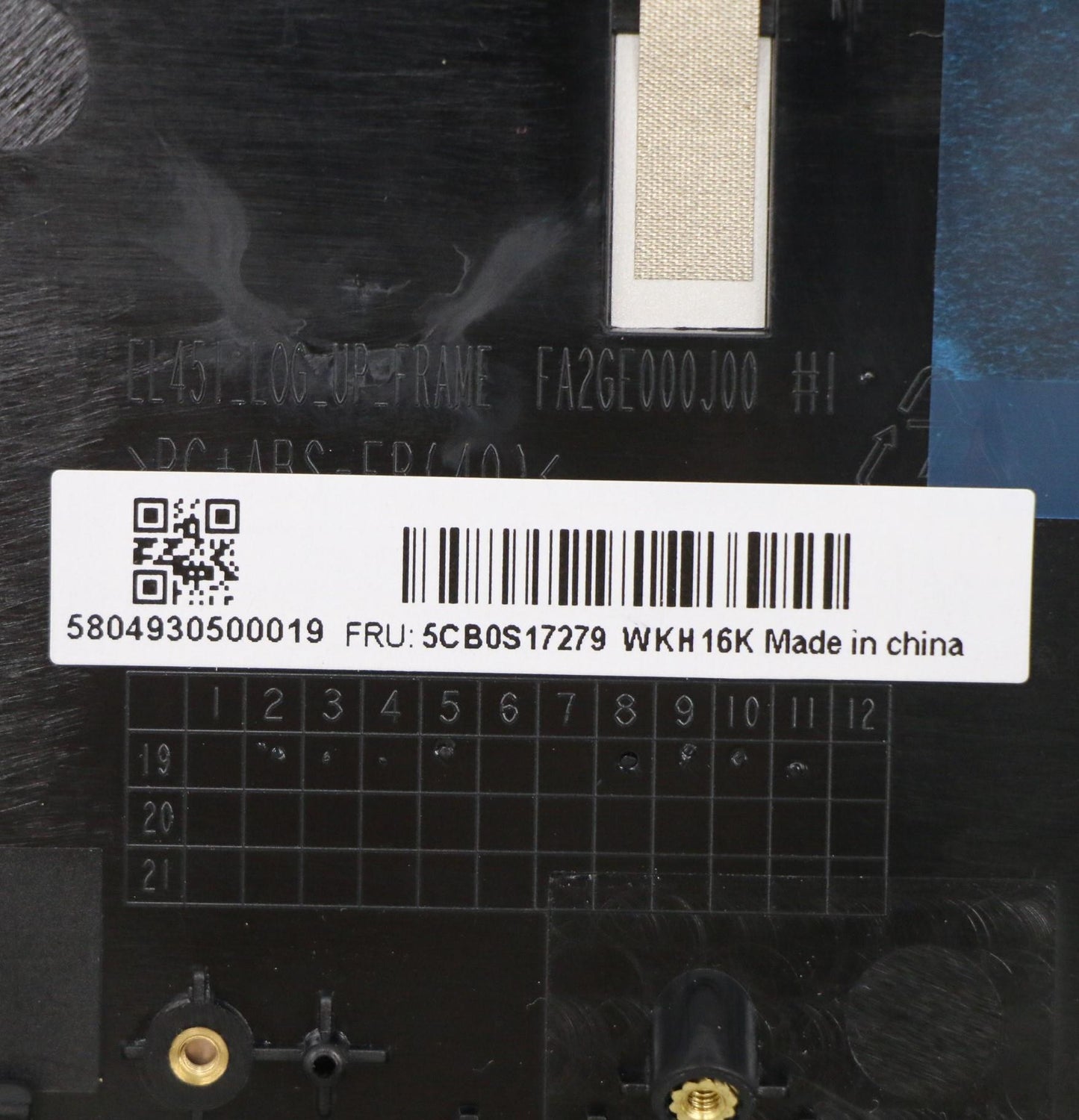 Lenovo C-Cover with Keyboard, USA English, Copper, Backlit, Fingerprint - 5CB0S17279