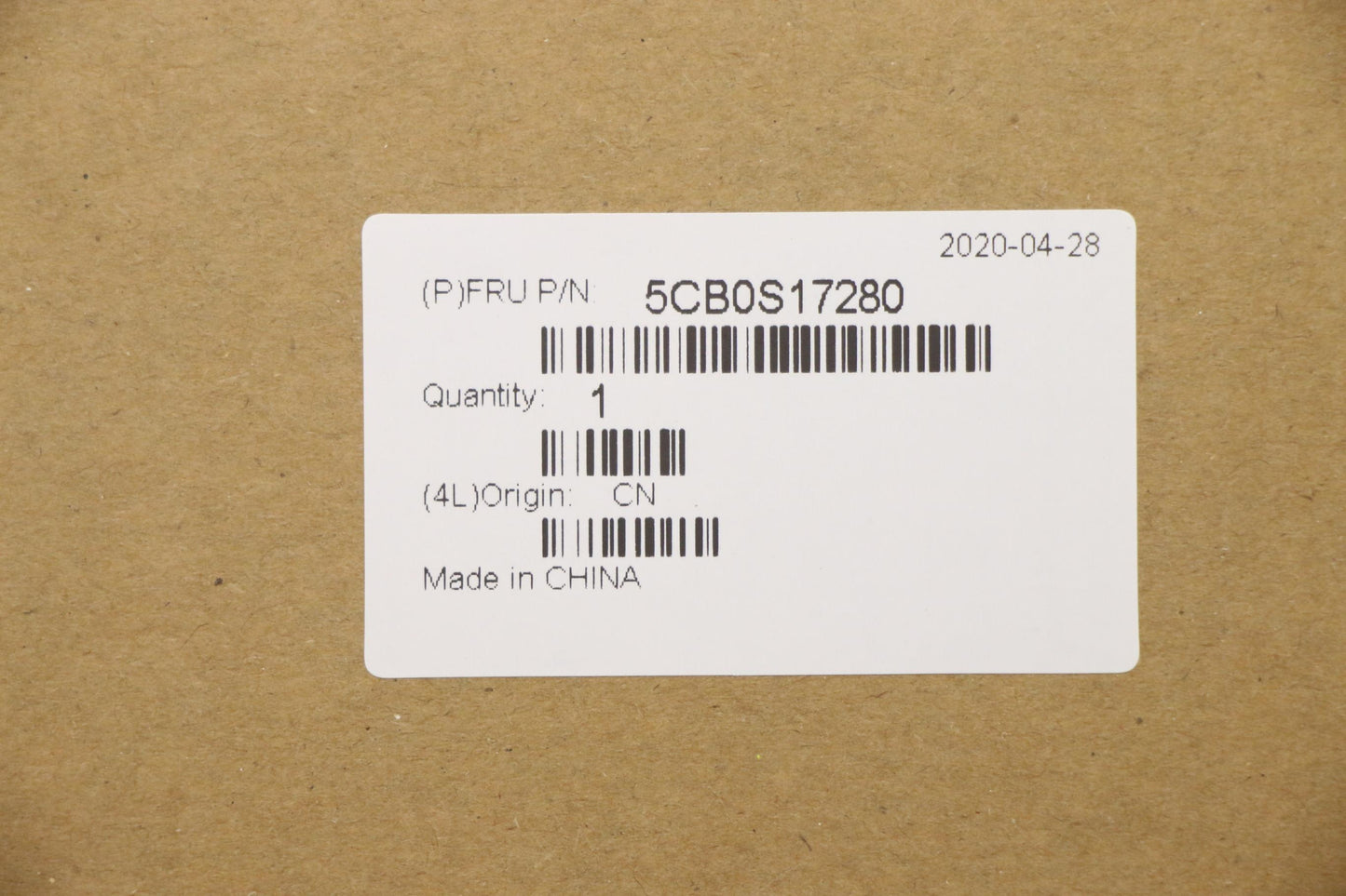 Lenovo Up Assy_Blu Fp W/Blkb Us - 5CB0S17280