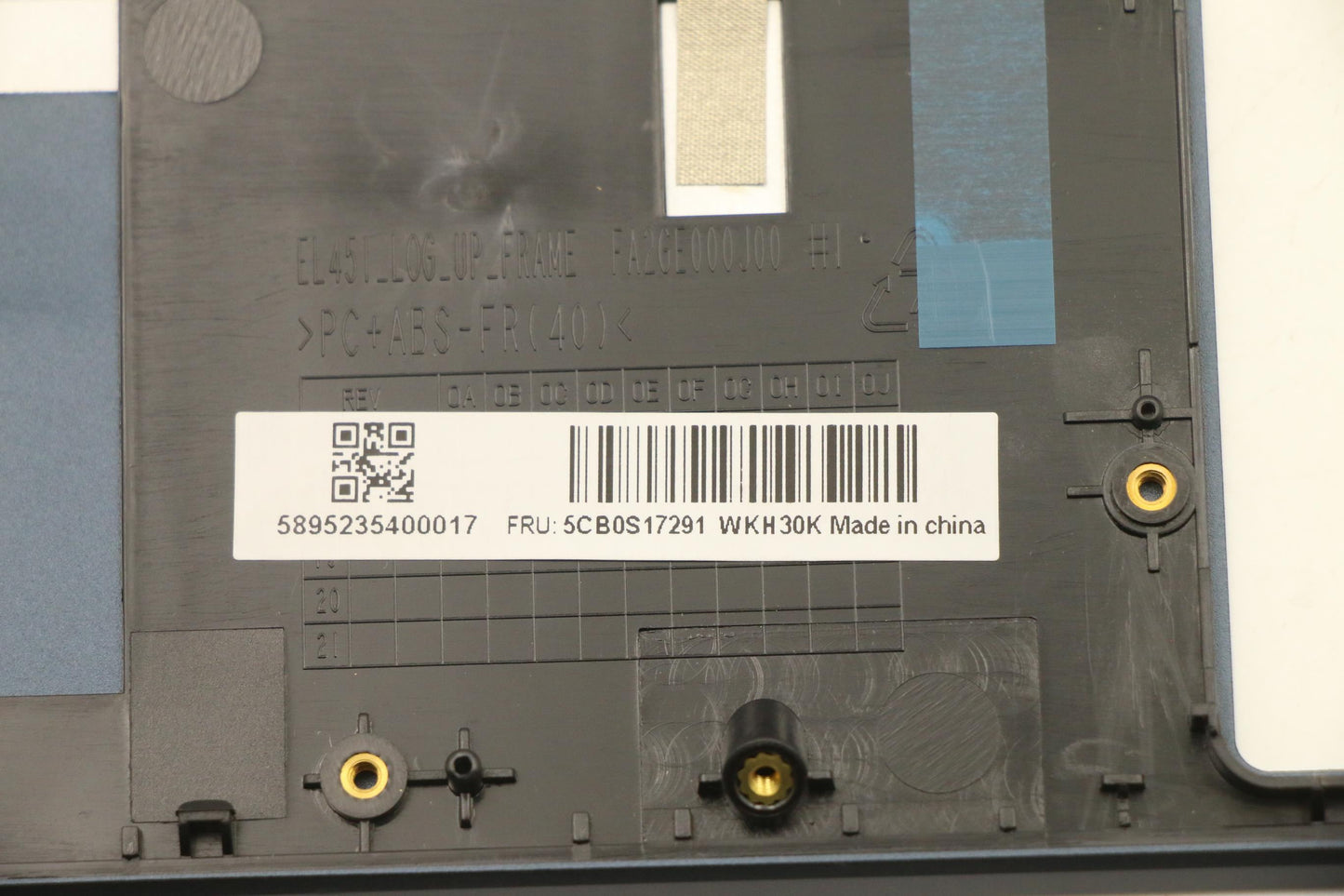 Lenovo Up Assy_Blu Fp W/Blkb Ita - 5CB0S17291