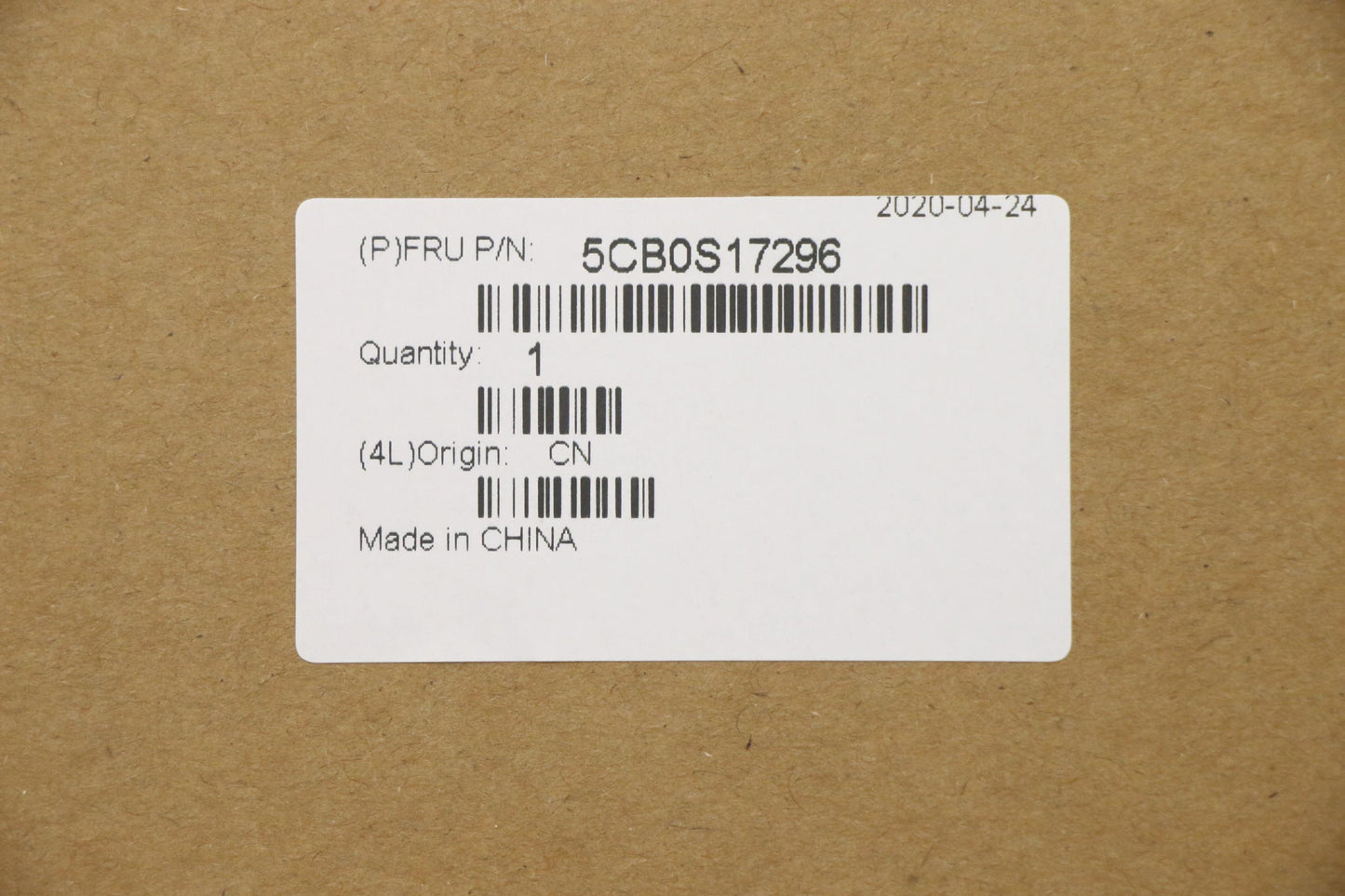 Lenovo Up Assy_Blu Fp W/Blkb Cf-En - 5CB0S17296