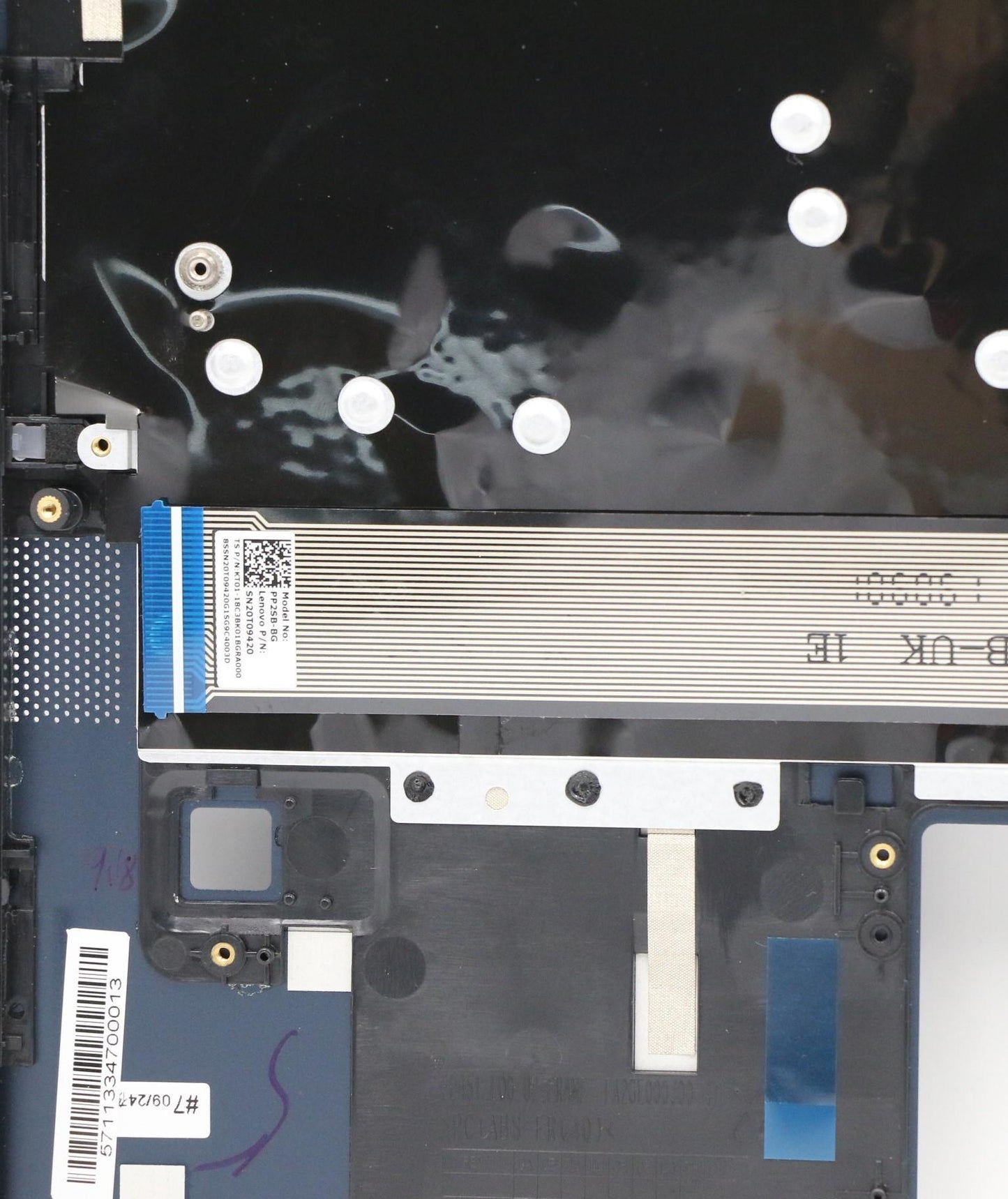 Lenovo Up Assy_Blu Fp W/Blkb Bul - 5CB0S17306