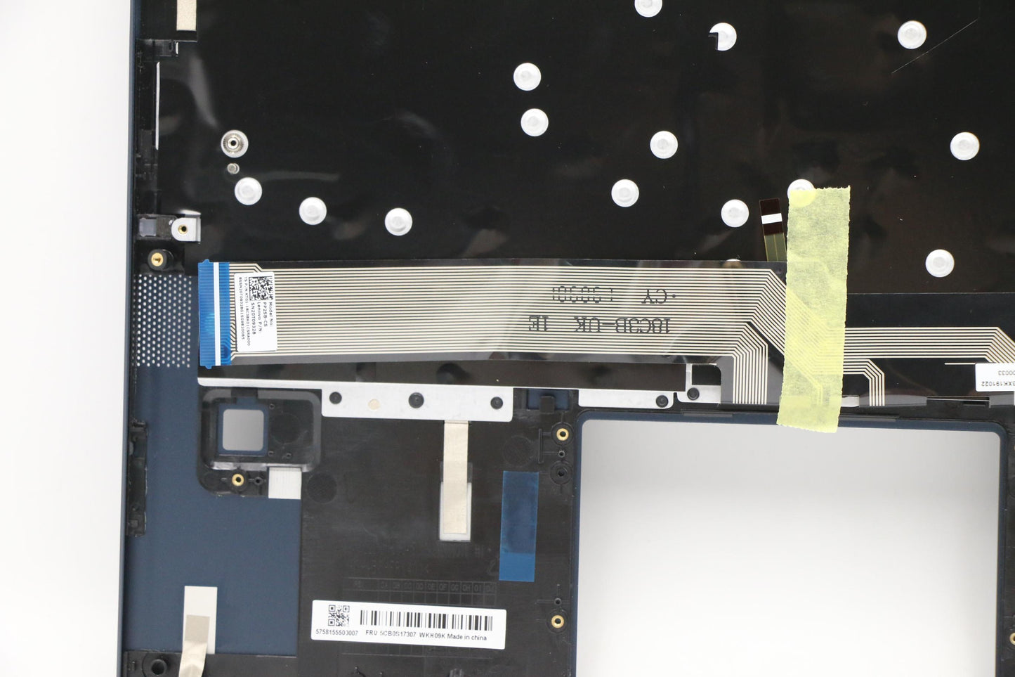 Lenovo Up Assy_Blu Fp W/Blkb Cz-Sk - 5CB0S17307