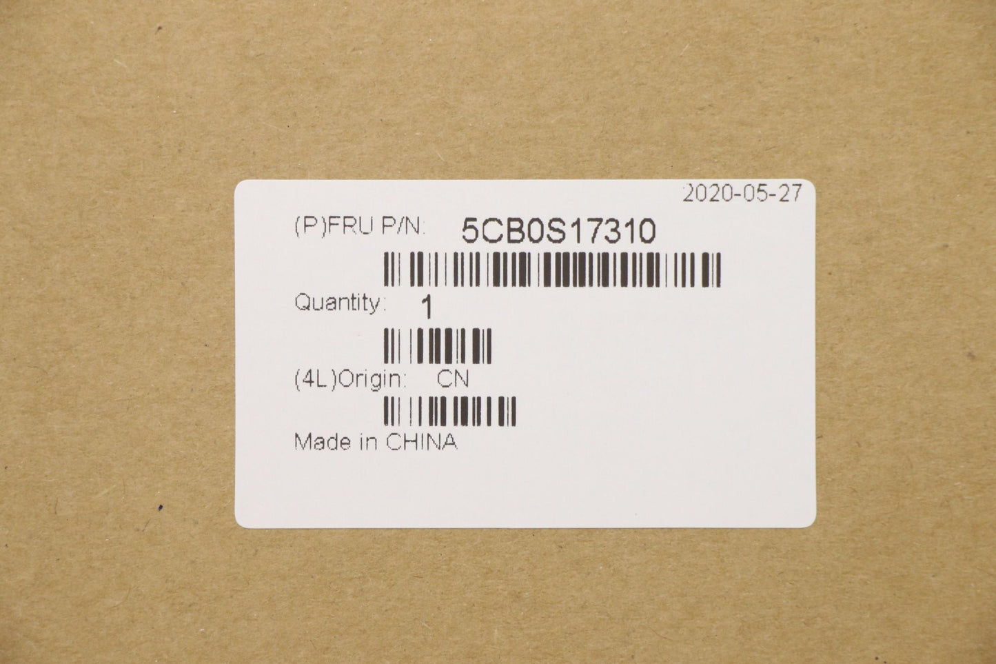 Lenovo Up Assy_Blu Fp W/Blkb Ukr - 5CB0S17310