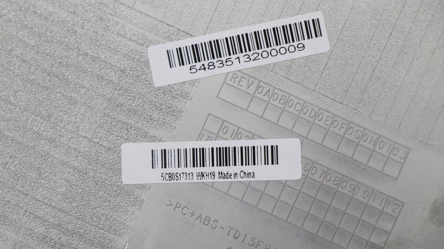 Lenovo Lower Case Cover, Grey - 5CB0S17313