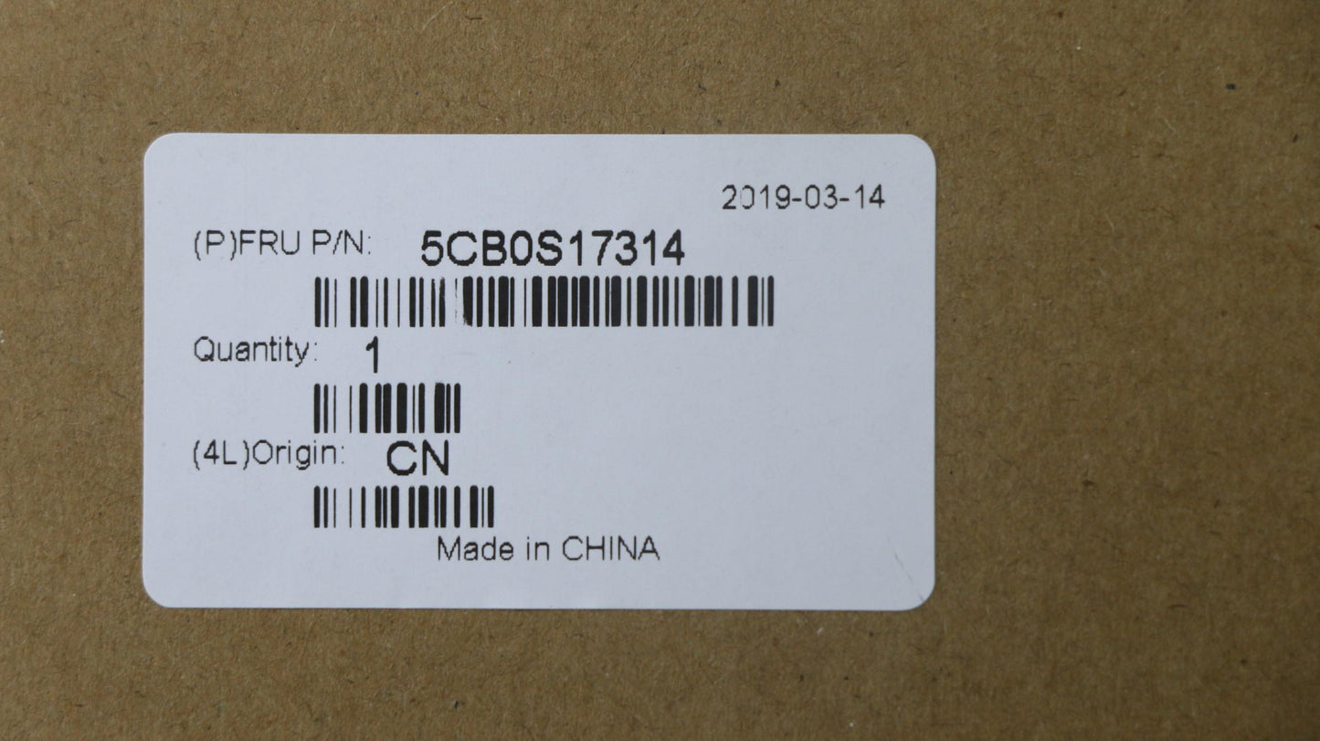 Lenovo Strip Cover_Blk - 5CB0S17314