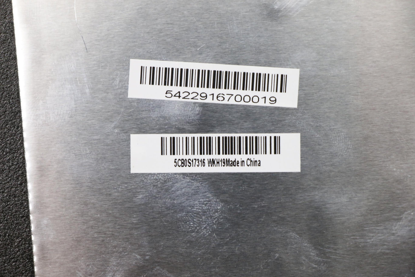 Lenovo LCD Cover, Black - 5CB0S17316