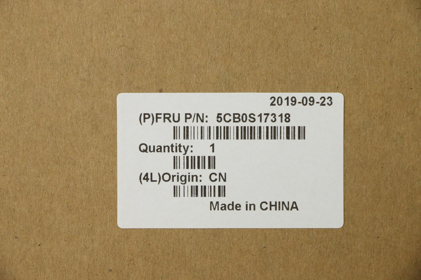 Lenovo C-Cover with USA English Keyboard, Black, Backlit, with Fingerprint Sensor - 5CB0S17318