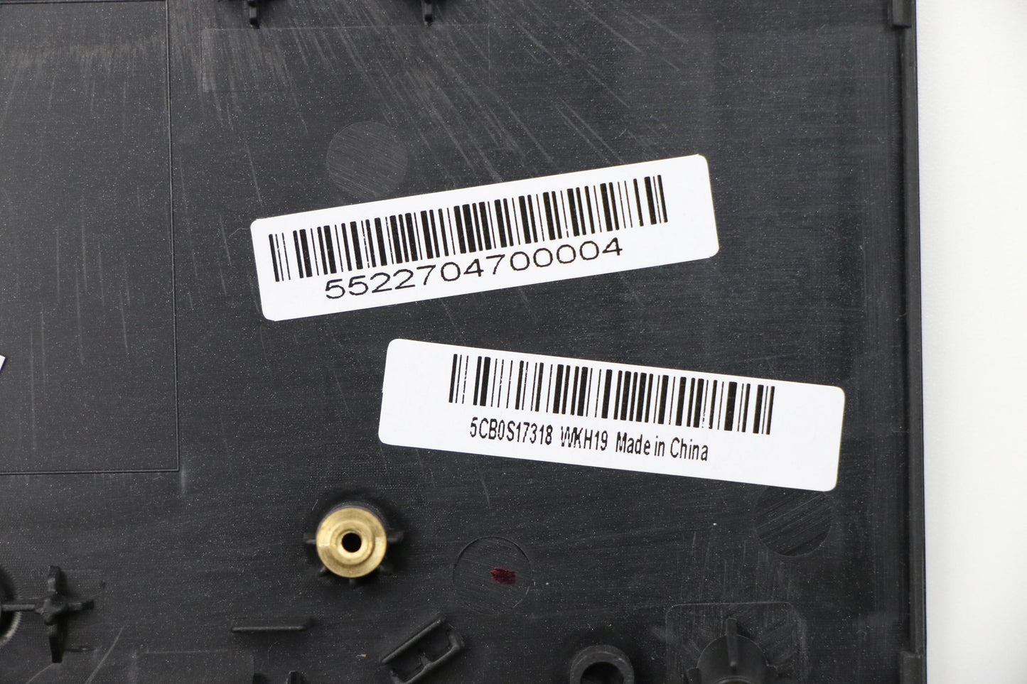 Lenovo C-Cover with USA English Keyboard, Black, Backlit, with Fingerprint Sensor - 5CB0S17318