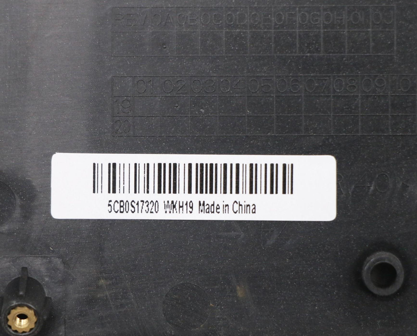 Lenovo Up Assy Pl_Blk Fp W/Blkb Inte - 5CB0S17320