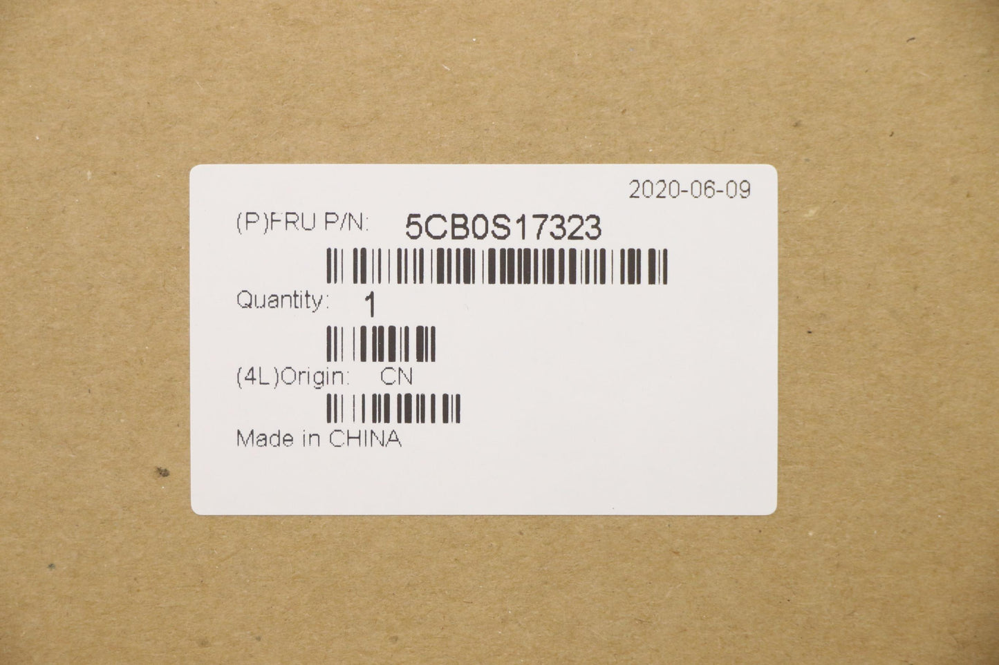 Lenovo Up Assy Pl_Blk Fp W/Blkb Rus - 5CB0S17323