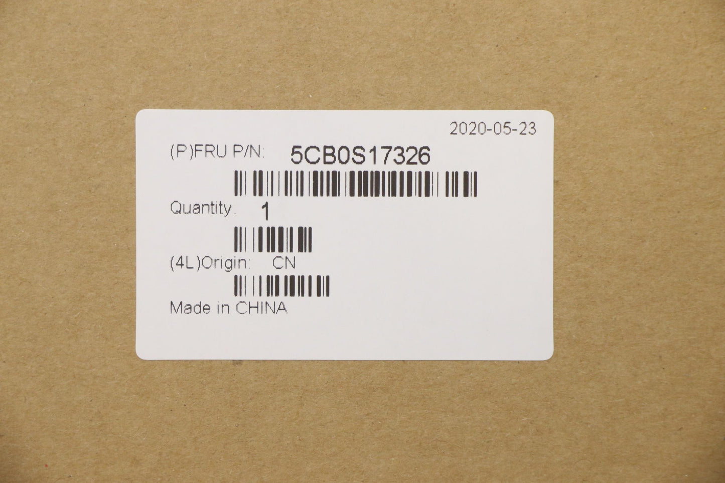 Lenovo Up Assy Pl_Blk Fp W/Blkb Thai - 5CB0S17326