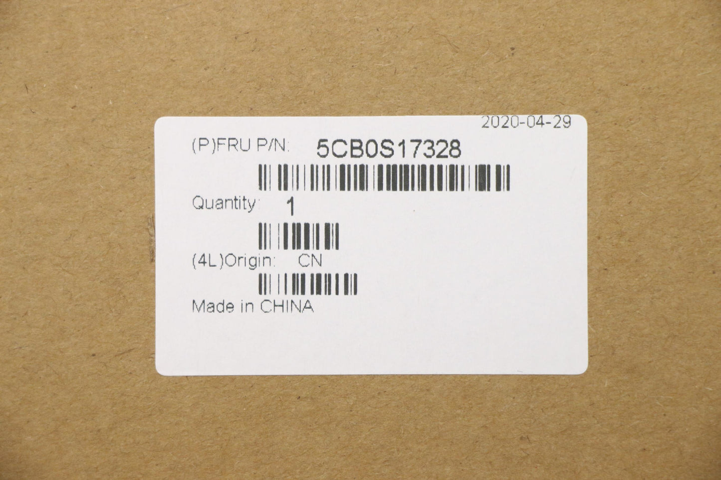 Lenovo Up Assy Pl_Blk Fp W/Blkb Uk - 5CB0S17328