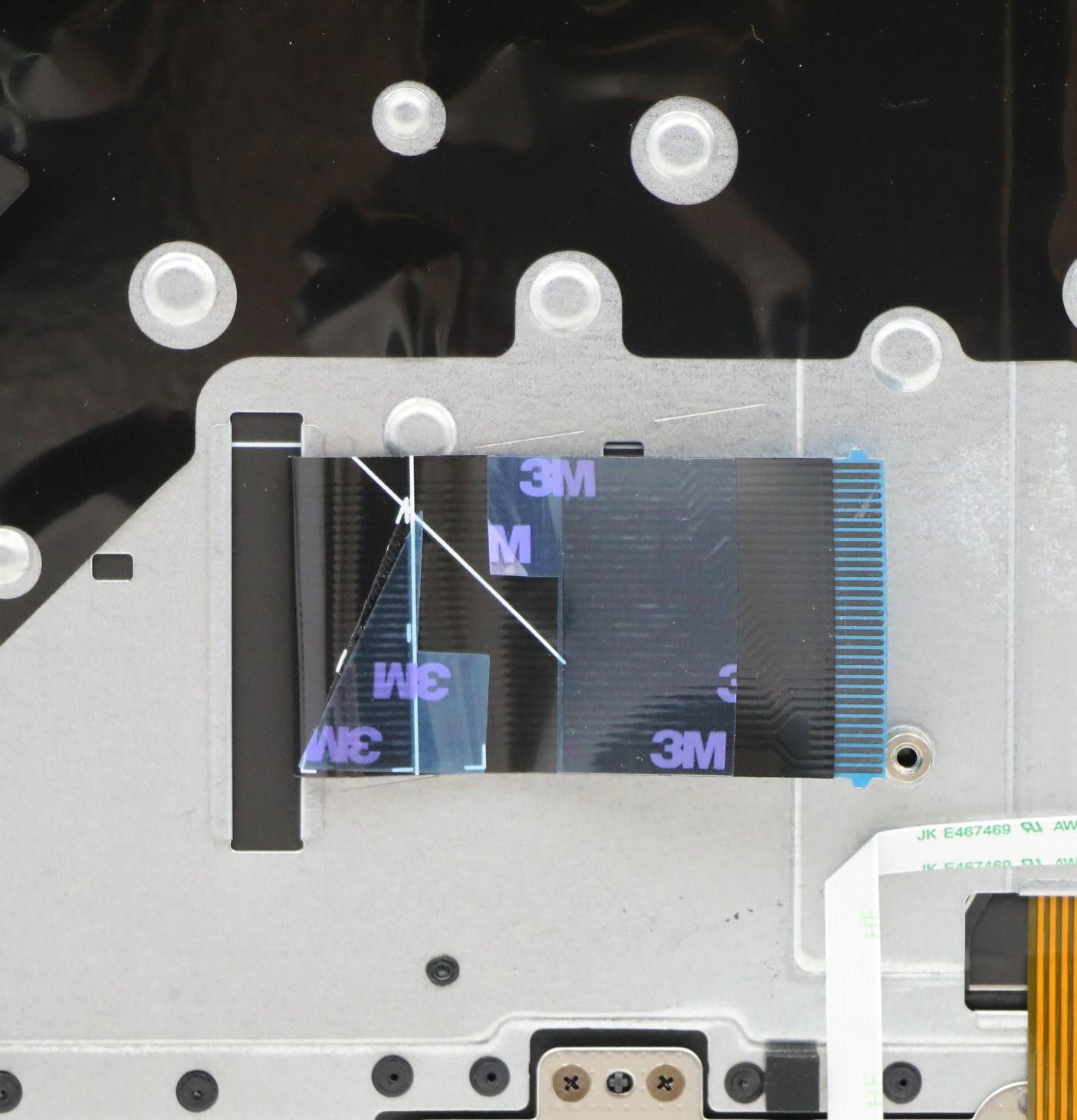 Lenovo Up Assy Pl_Blk Fp W/Blkb Bel - 5CB0S17340