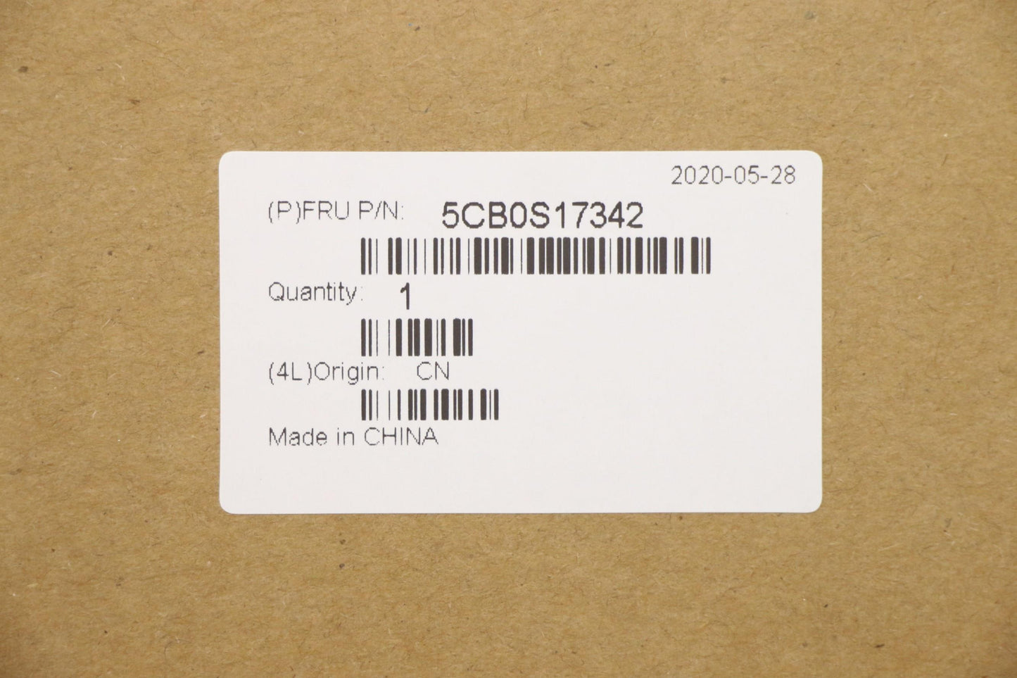 Lenovo Up Assy Pl_Blk Fp W/Blkb Slvn - 5CB0S17342