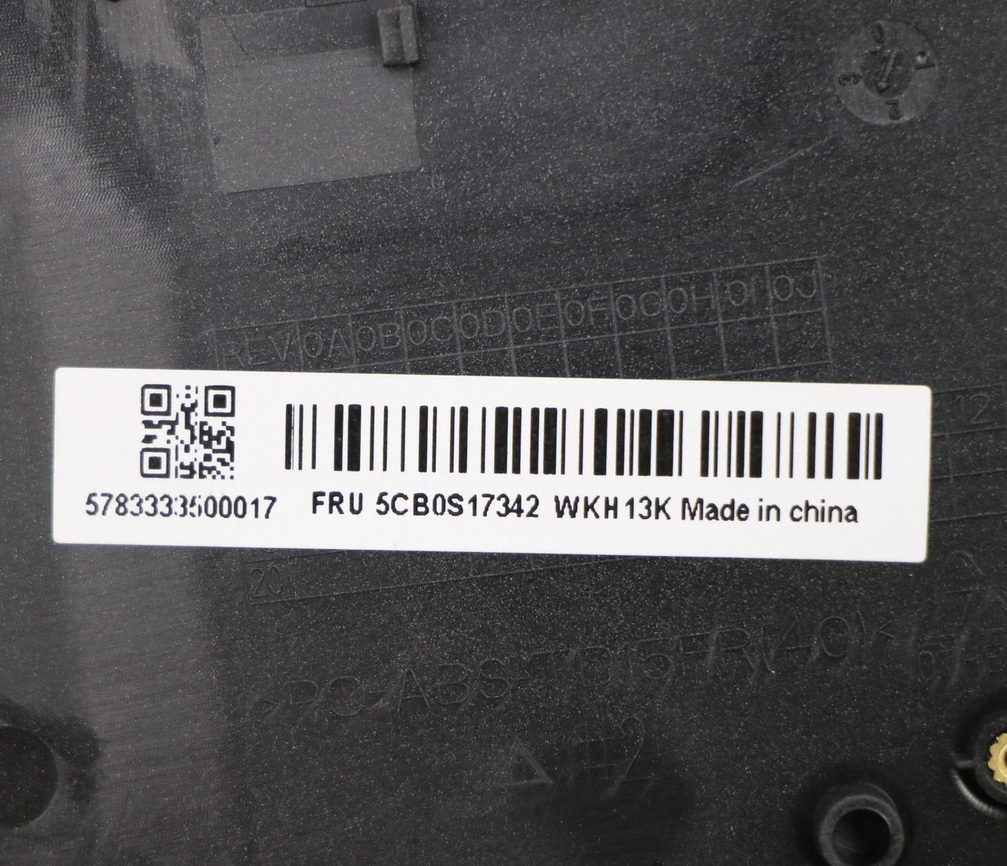 Lenovo Up Assy Pl_Blk Fp W/Blkb Slvn - 5CB0S17342