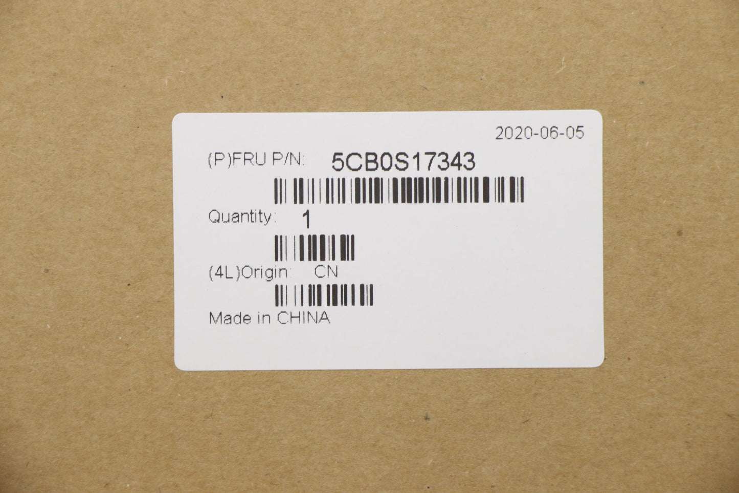 Lenovo Up Assy Pl_Blk Fp W/Blkb Sw - 5CB0S17343