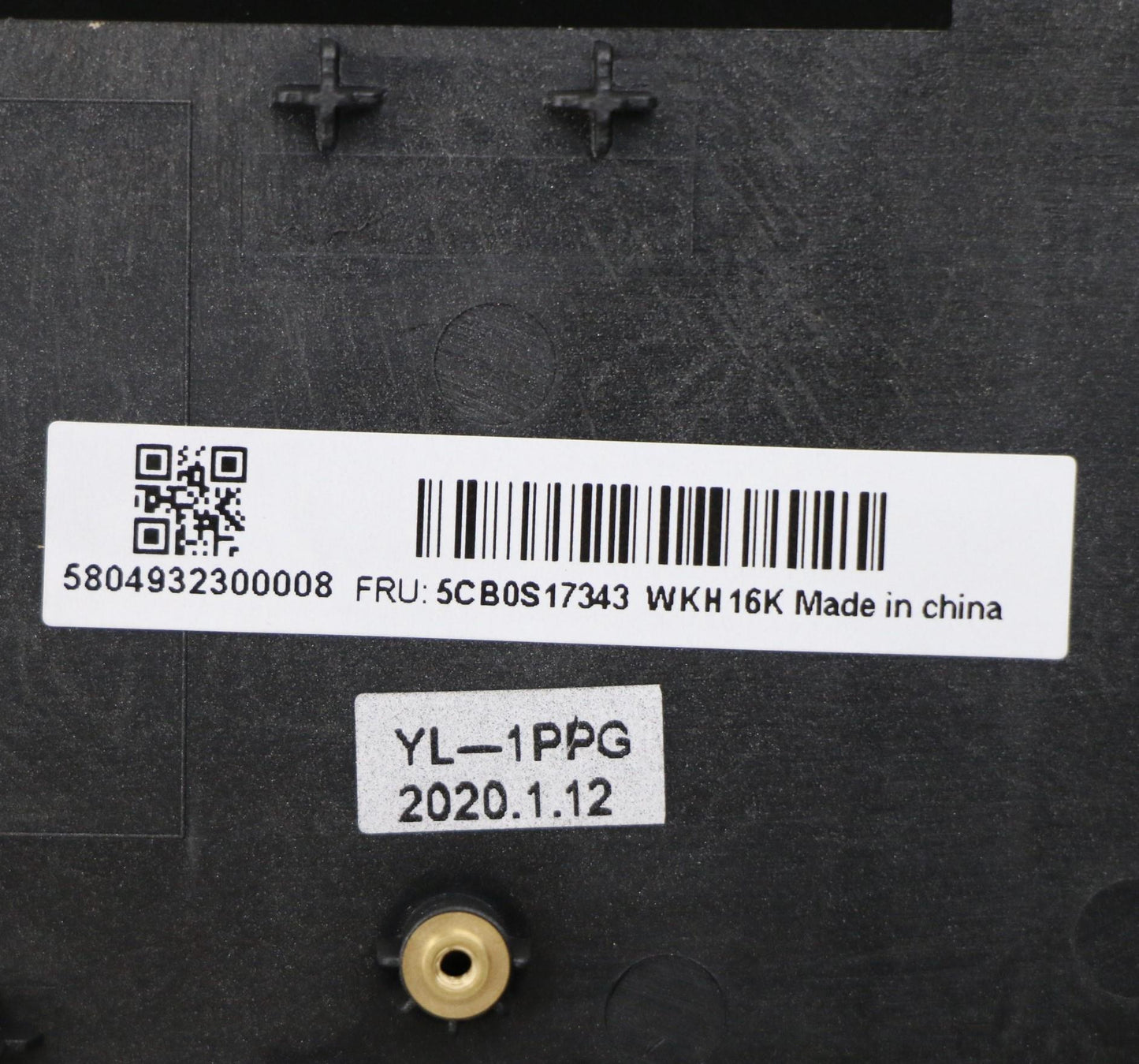 Lenovo Up Assy Pl_Blk Fp W/Blkb Sw - 5CB0S17343