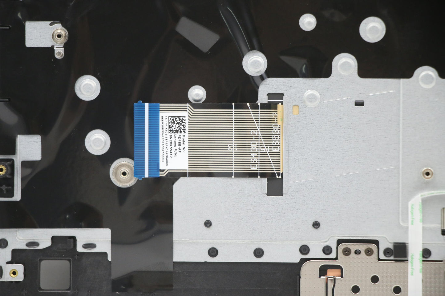 Lenovo Up Assy Pl_Blk Fp W/Blkb Ar-Fr - 5CB0S17347