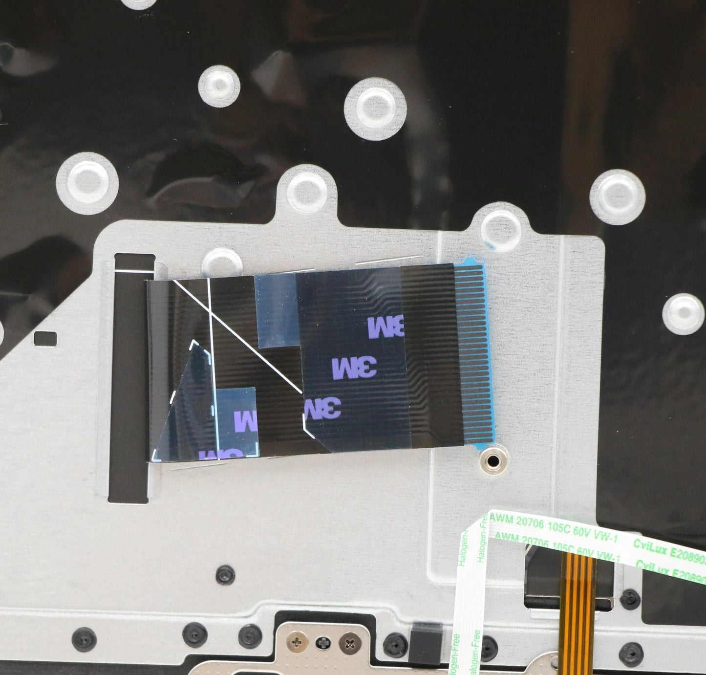 Lenovo Up Assy Pl_Blk Fp W/Blkb Ukr - 5CB0S17348