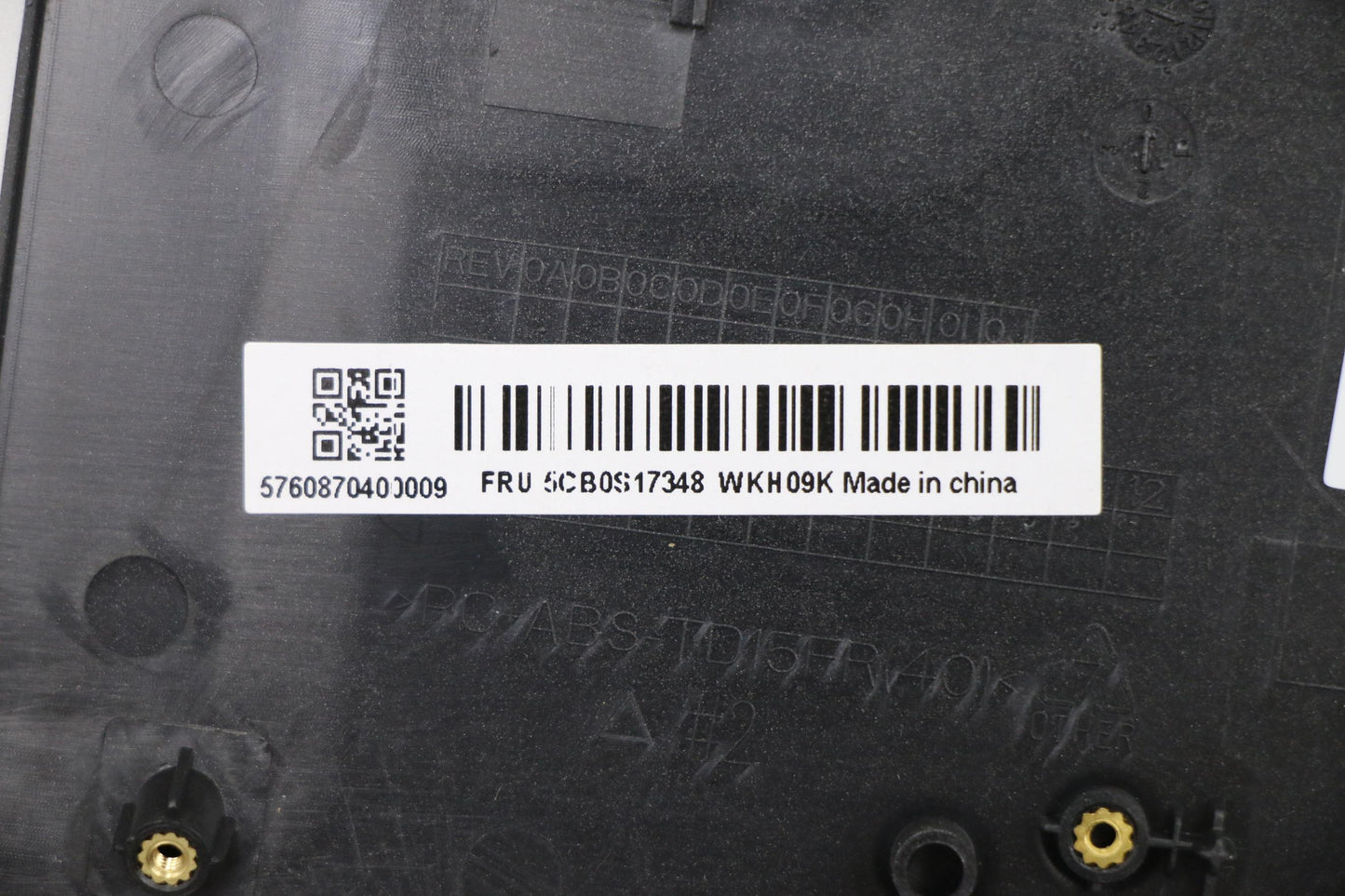 Lenovo Up Assy Pl_Blk Fp W/Blkb Ukr - 5CB0S17348