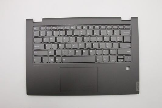 Lenovo C-Cover with Keyboard, US English, Backlit, Fingerprint - 5CB0S17349