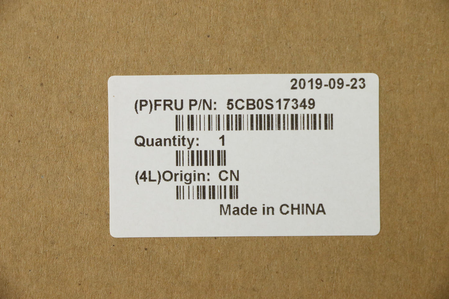 Lenovo C-Cover with Keyboard, US English, Backlit, Fingerprint - 5CB0S17349