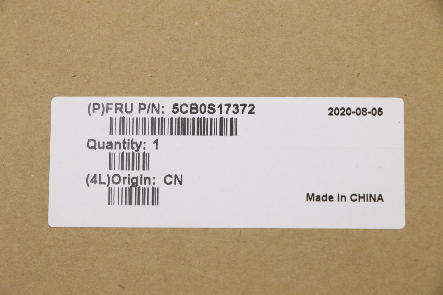 Lenovo Up Assy Pl_Blk Nfp W/Blkb Bel - 5CB0S17372
