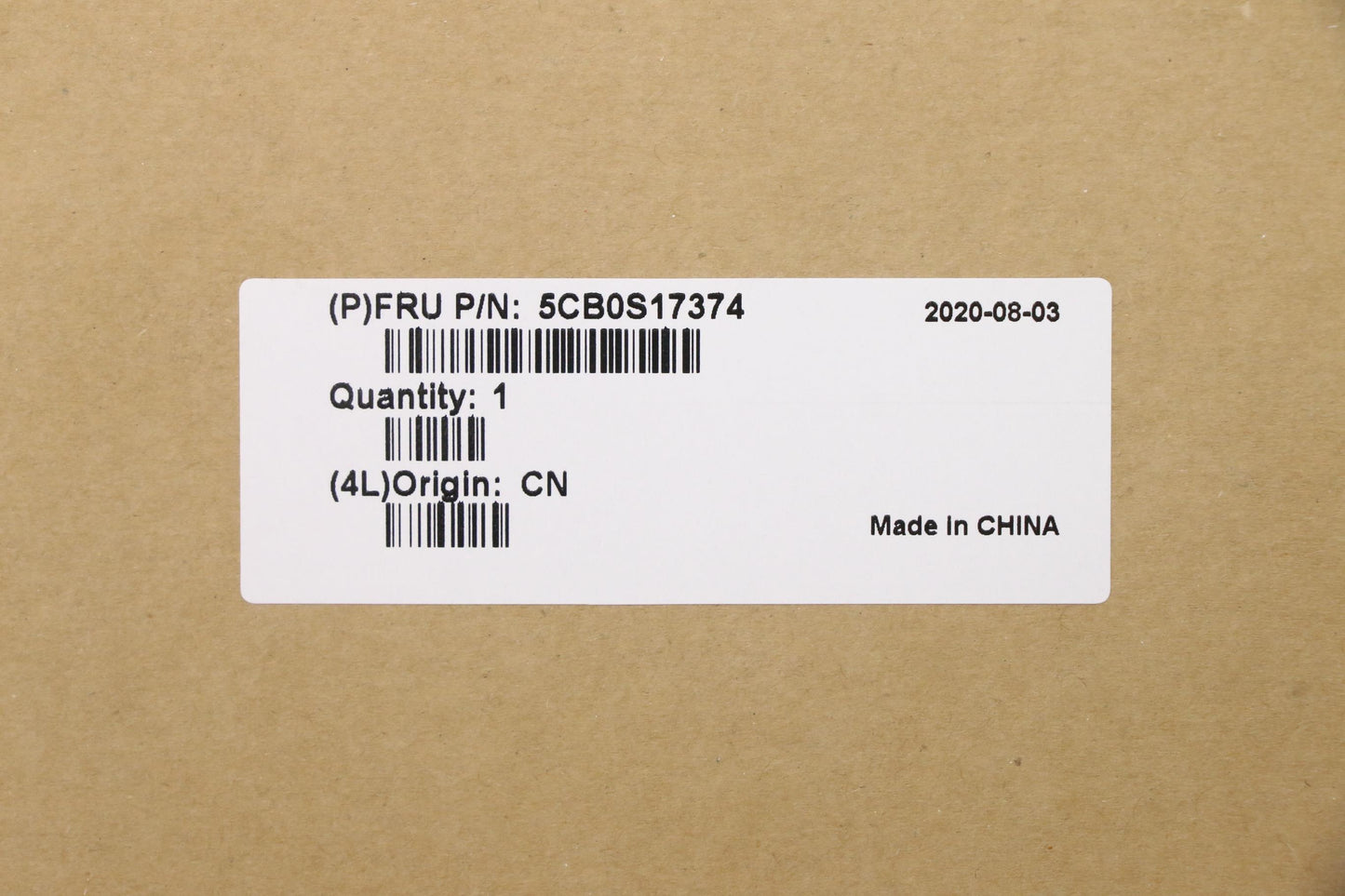 Lenovo Up Assy Pl_Blk Nfp W/Blkb Slvn - 5CB0S17374