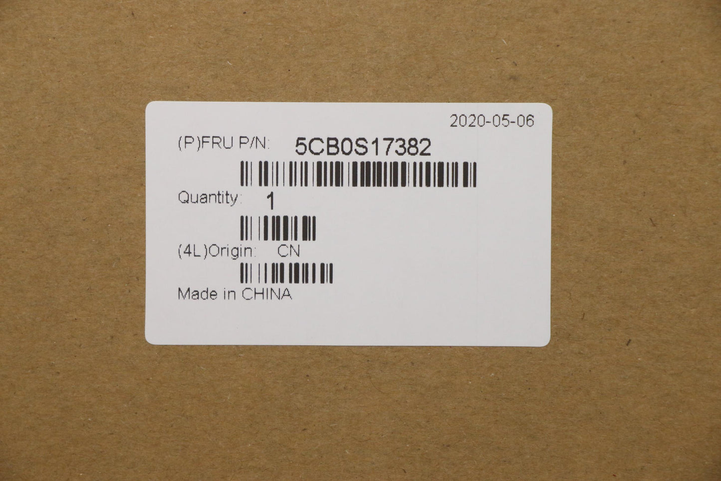 Lenovo Up Assy Pl_Blk Fp W/Nblkb Us - 5CB0S17382