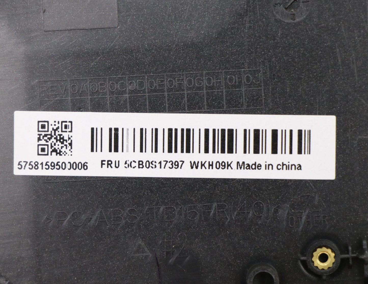 Lenovo Up Assy Pl_Blk Fp W/Nblkb Lati - 5CB0S17397