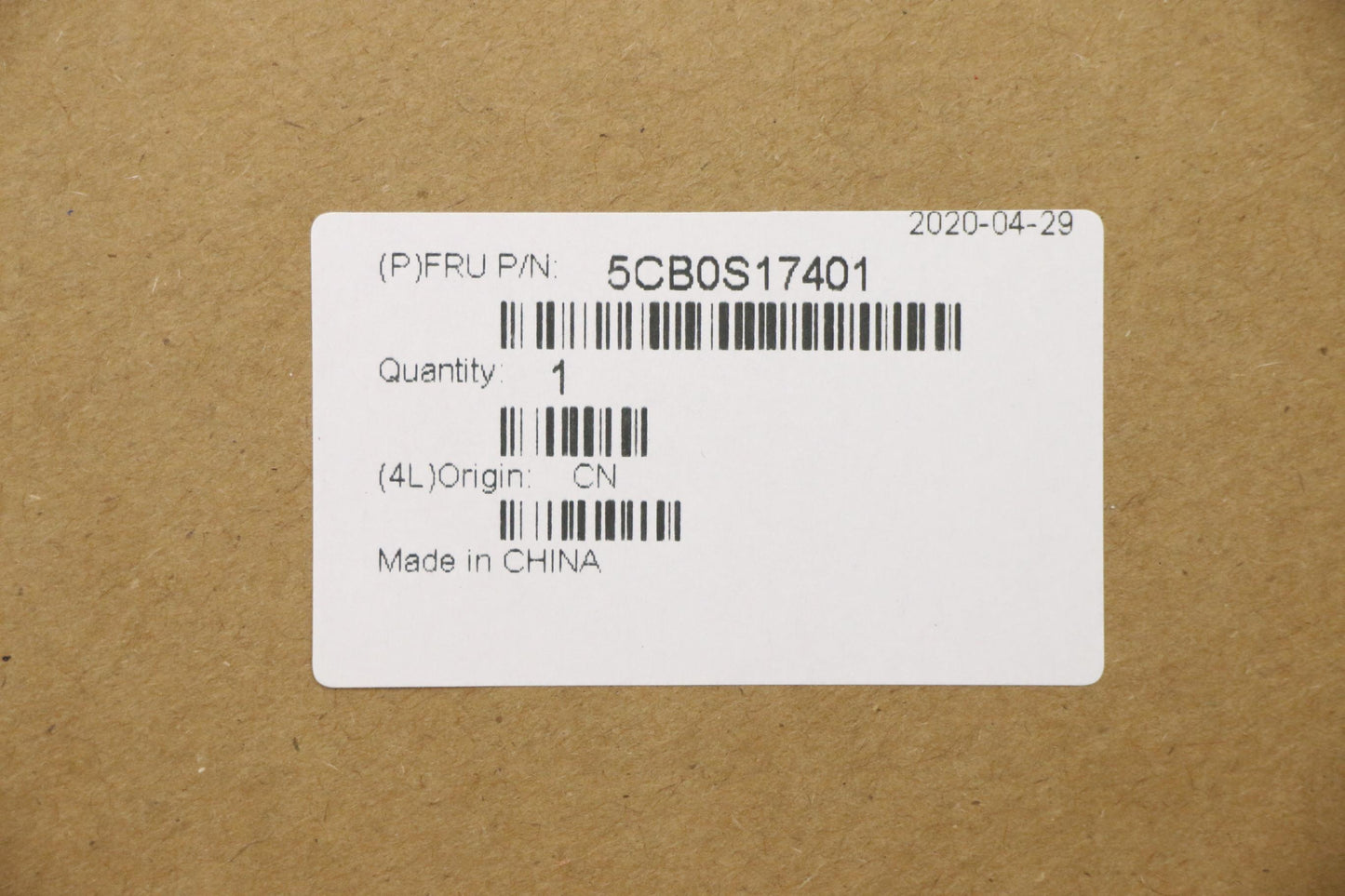 Lenovo Up Assy Pl_Blk Fp W/Nblkb Ger - 5CB0S17401
