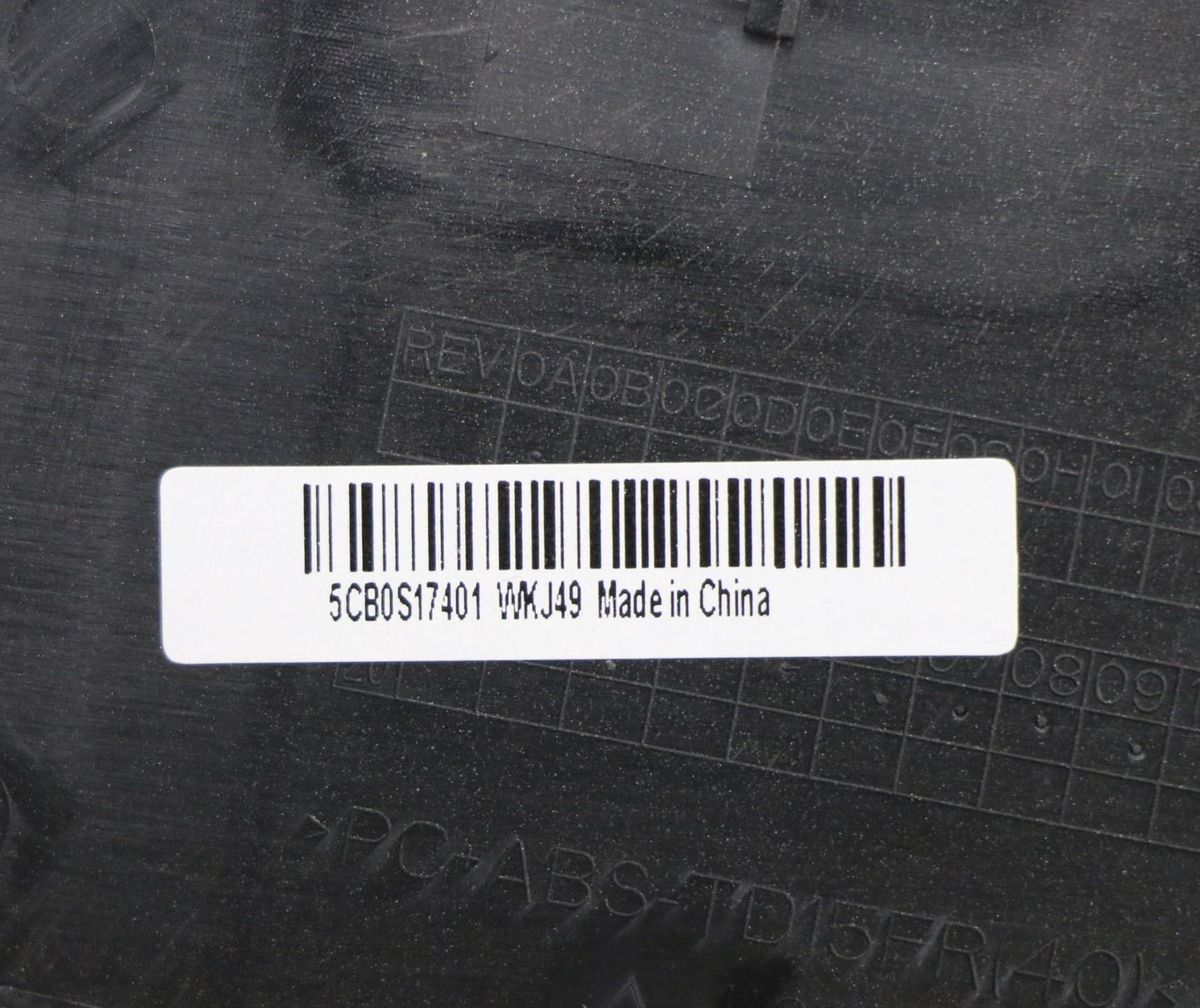 Lenovo Up Assy Pl_Blk Fp W/Nblkb Ger - 5CB0S17401