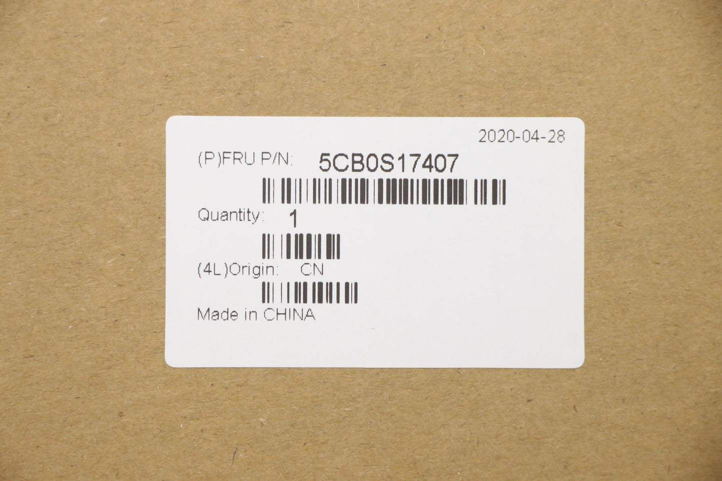Lenovo Up Assy Pl_Blk Fp W/Nblkb Sw - 5CB0S17407