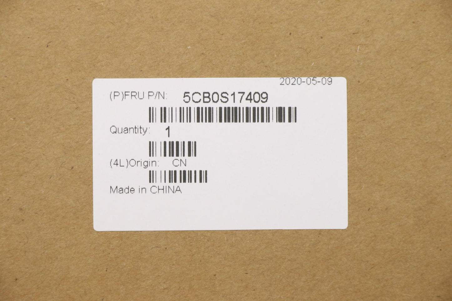 Lenovo Up Assy Pl_Blk Fp W/Nblkb Cz-S - 5CB0S17409