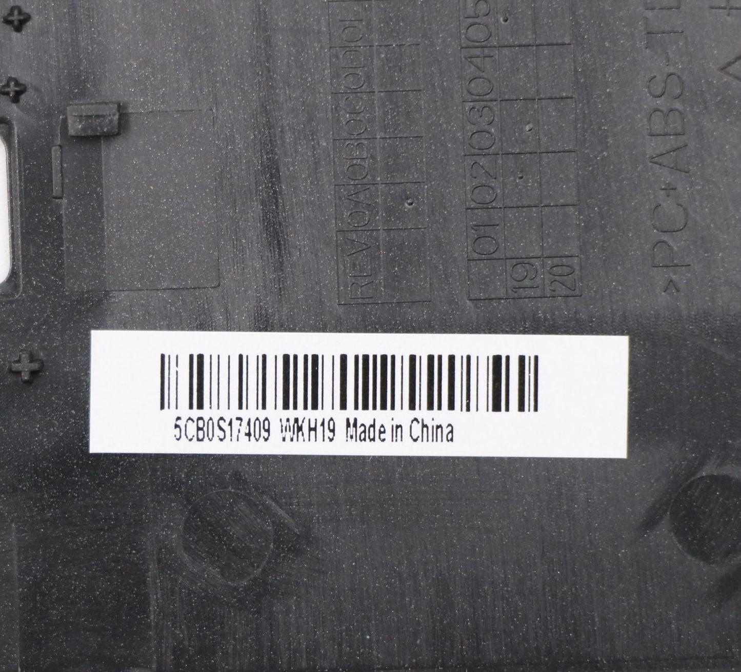Lenovo Up Assy Pl_Blk Fp W/Nblkb Cz-S - 5CB0S17409