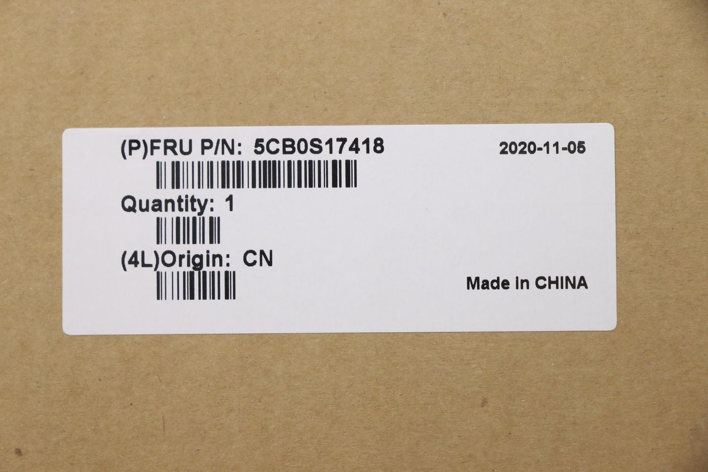 Lenovo Up Assy Pl_Blk Nfp W/Nblkb Rus - 5CB0S17418