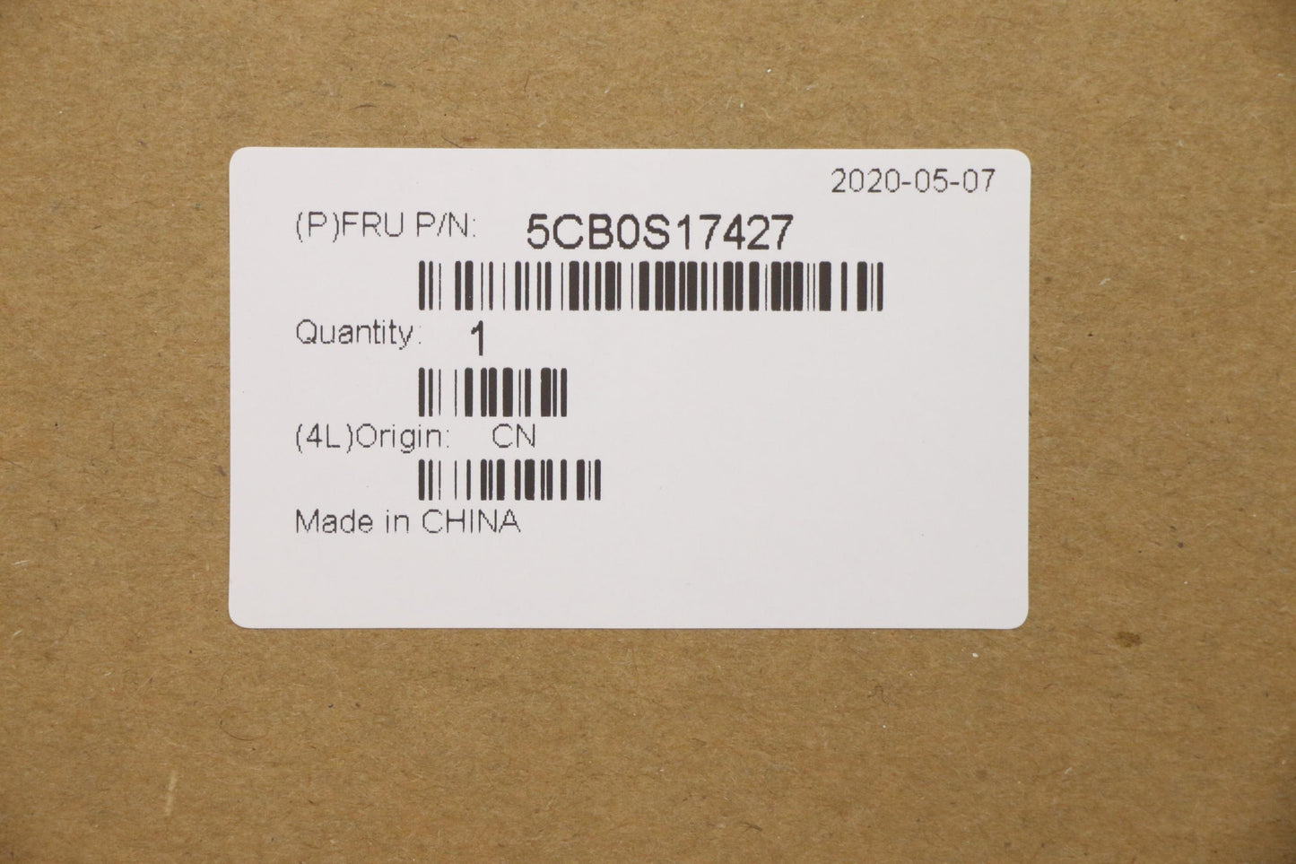 Lenovo Up Assy Pl_Blk Nfp W/Nblkb Por - 5CB0S17427