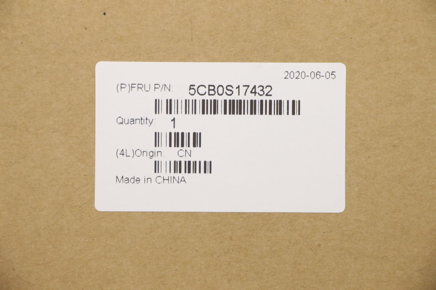Lenovo Up Assy Pl_Blk Nfp W/Nblkb Ger - 5CB0S17432