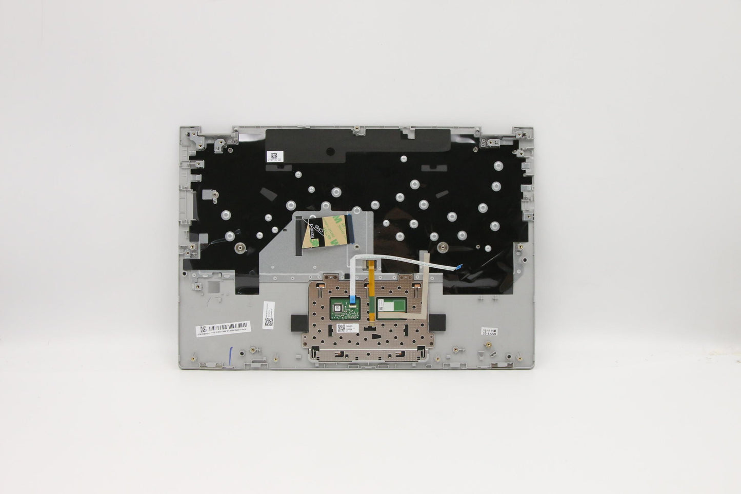 Lenovo Up Assy Pl_Gry Fp W/Blkb Us - 5CB0S17444