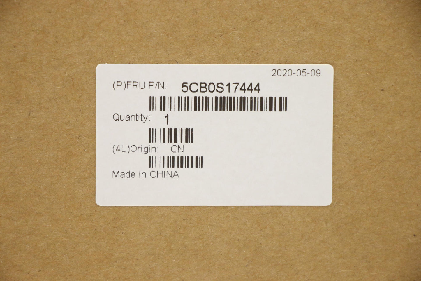 Lenovo Up Assy Pl_Gry Fp W/Blkb Us - 5CB0S17444