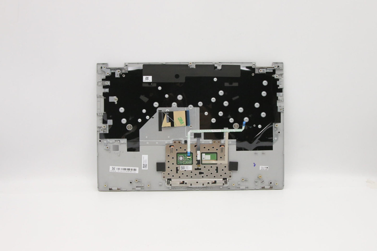 Lenovo Up Assy Pl_Gry Fp W/Blkb Heb - 5CB0S17451
