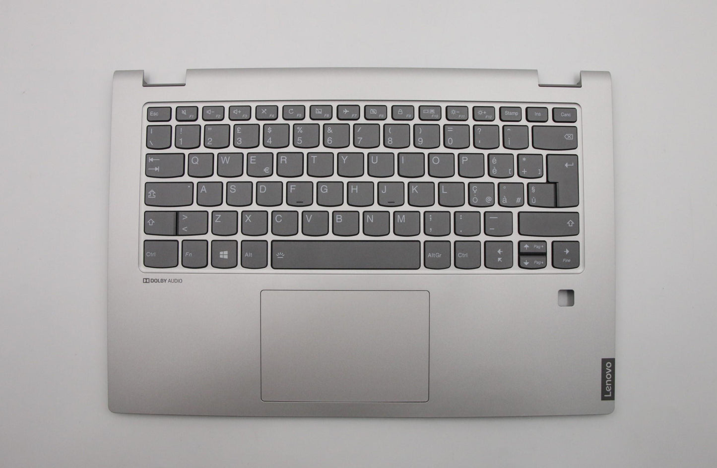 Lenovo Up Assy Pl_Gry Fp W/Blkb Ita - 5CB0S17455