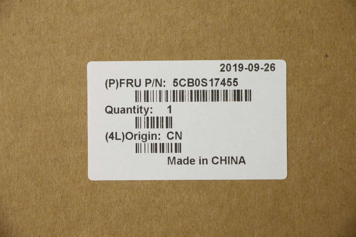 Lenovo Up Assy Pl_Gry Fp W/Blkb Ita - 5CB0S17455